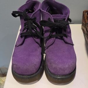Dr. Martens Vibrant Purple Lace-Up Boots